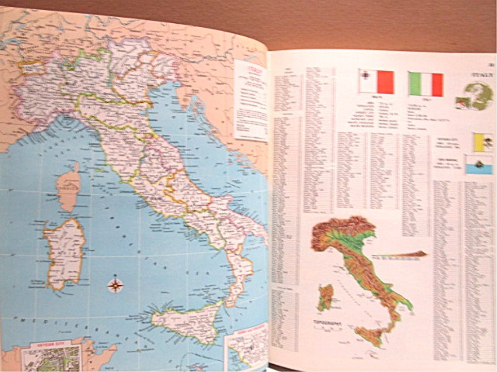 Citation World Atlas New Perspective Edition 1966 by Hammond - Unique Collectibles