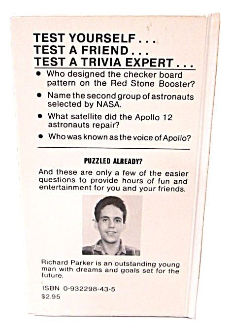The Official Book of Space Trivia Richard Parker Hardcover - Unique Collectibles