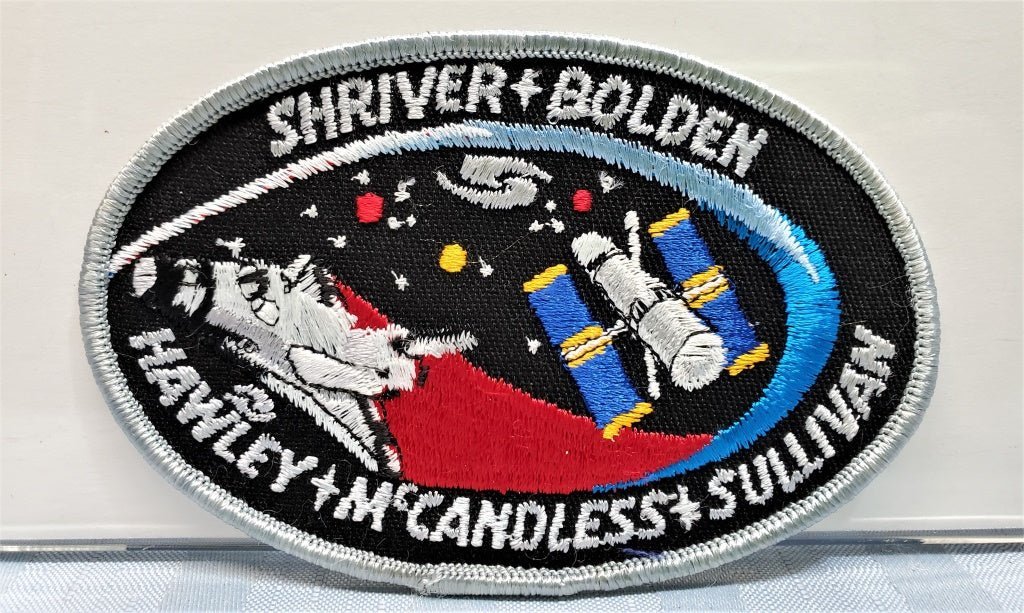 NASA Patch Shriver Bolden Hawley McCandless Sullivan - Unique Collectibles
