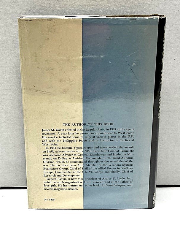 1958 War and Peace in the Space Age by James Gavin 1st Edition - Unique Collectibles