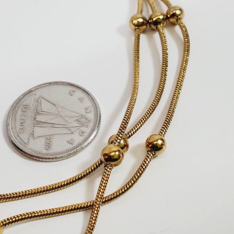 Vintage Bracelet with Multiple Strands 7" - Unique Collectibles