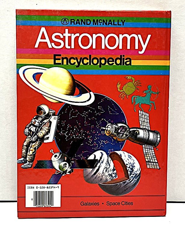 1984 Hardcover Rand McNally Astronomy Encyclopedia - Unique Collectibles
