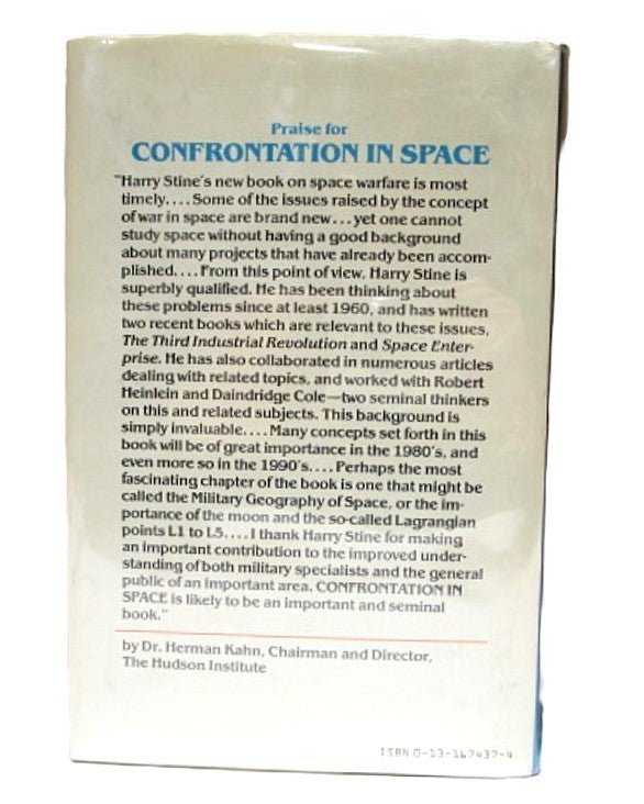 Confrontation In Space by G. Harry Stine - Unique Collectibles