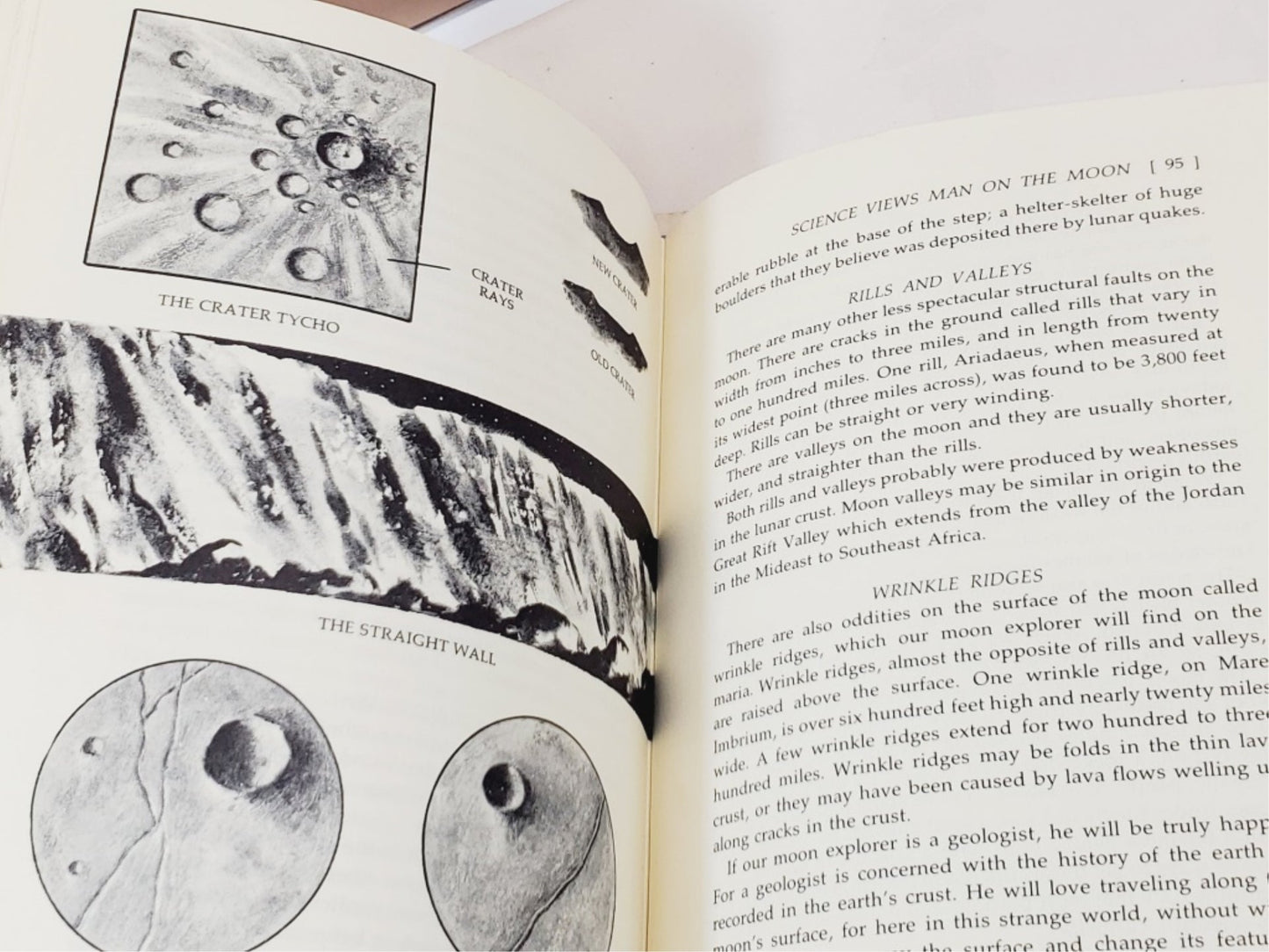 1971 Book Moon in Fact and Fancy by Alfred Slote - Unique Collectibles