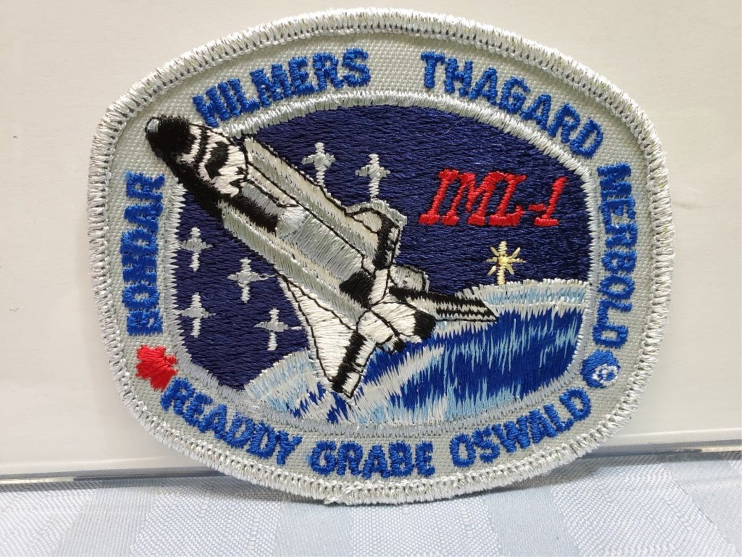 NASA Patch IML - 1 Readdy Grabe Oswald Thagard Hilmers + - Unique Collectibles
