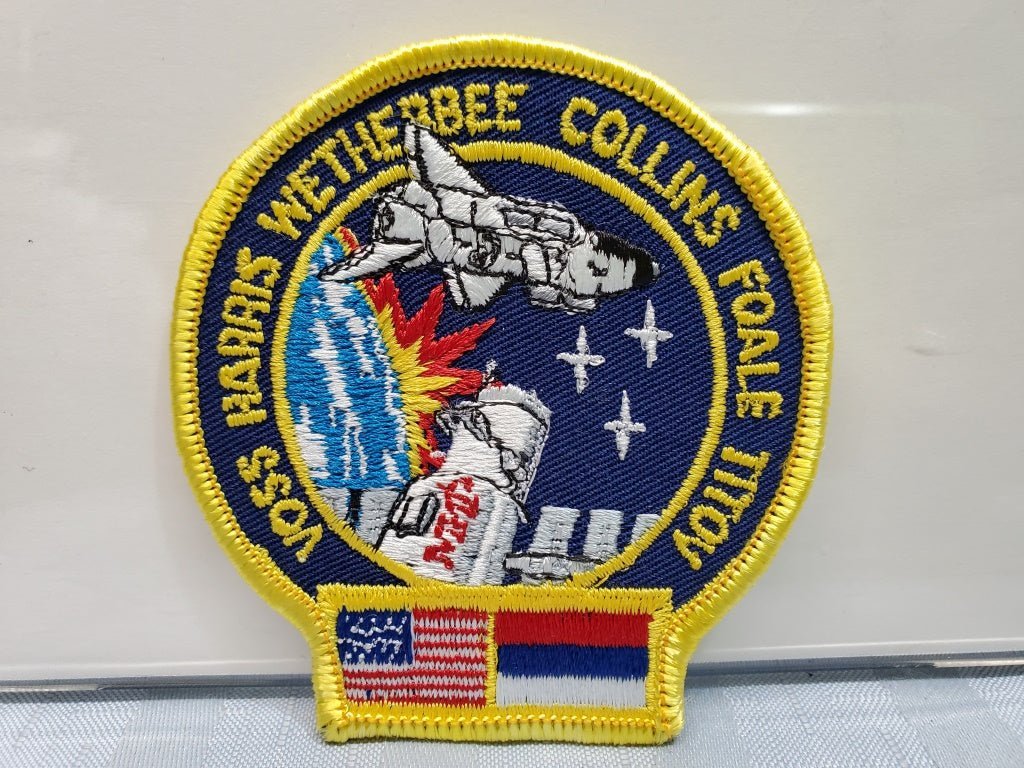 NASA Patch Voss Harris Wetherbee Collins Foale - Unique Collectibles