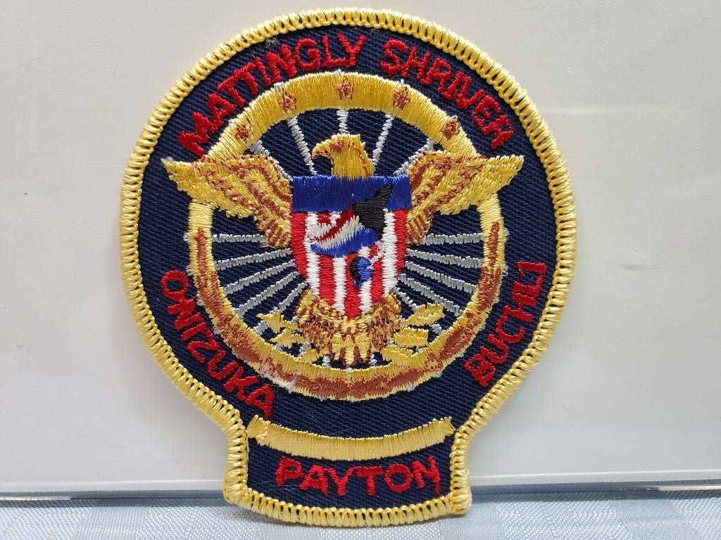 NASA Patch Mattingly Shriver Payton Onizuka + - Unique Collectibles