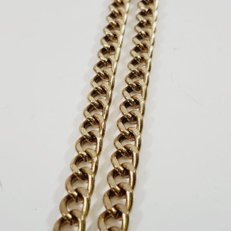 Vintage 2 Strand Chain Necklace - Unique Collectibles