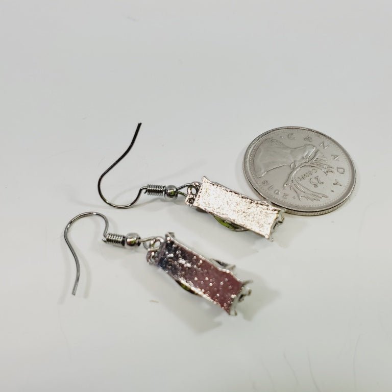 Rainbow Crystal Dangly Earrings - Unique Collectibles