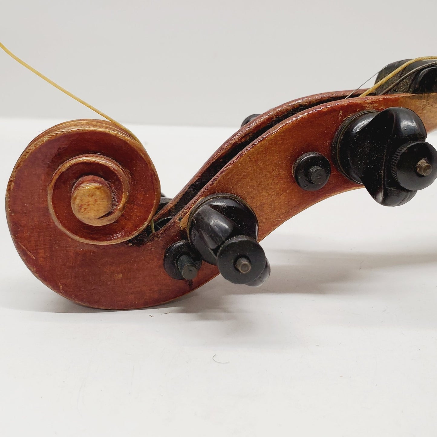 Antique Copy Of Antonius Stradivarius Vioin with Nippon Bow & Black Case