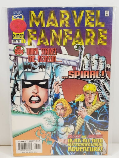 #5 Marvel Fanfare 99¢ Direct Edition Marvel Comics