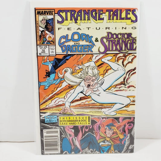 #12 Strange Tales Cloak & Dagger & Dr Strange 75¢ Marvel Comics