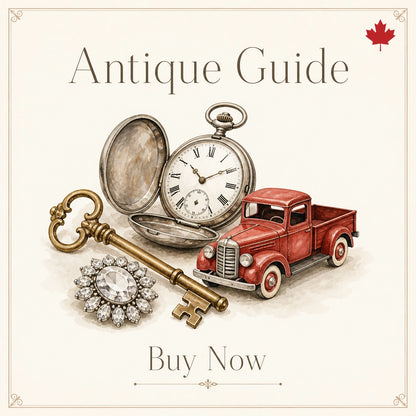 Guide to Dating Antiques Includes Patent Reference Charts for Canada, US and UK Downloadable  PDF