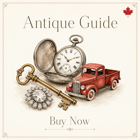 Guide to Dating Antiques Includes Patent Reference Charts for Canada, US and UK Downloadable  PDF