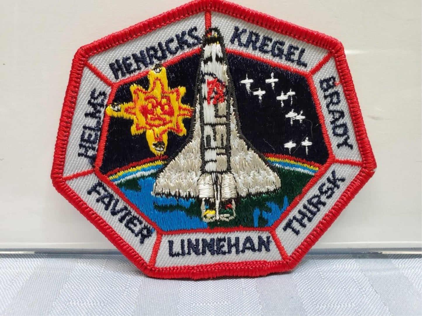 NASA Patch Favier Kregel Brady Thirsk Linnehan Henricks + - Unique Collectibles