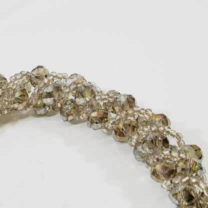 Vintage Crystal Bracelet Magnetic Closure - Unique Collectibles