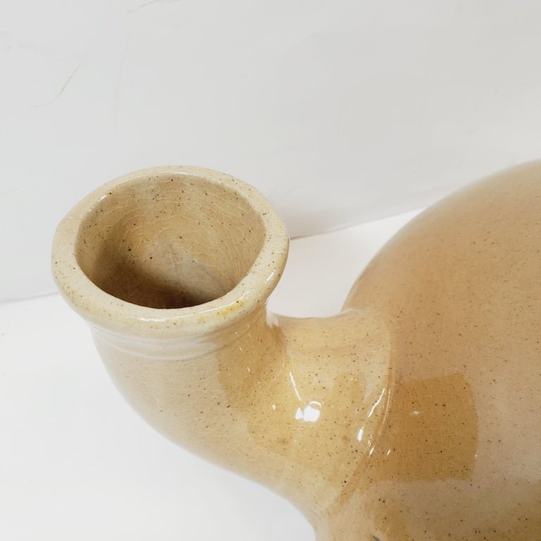 Vintage Pottery Bedpan - Unique Collectibles