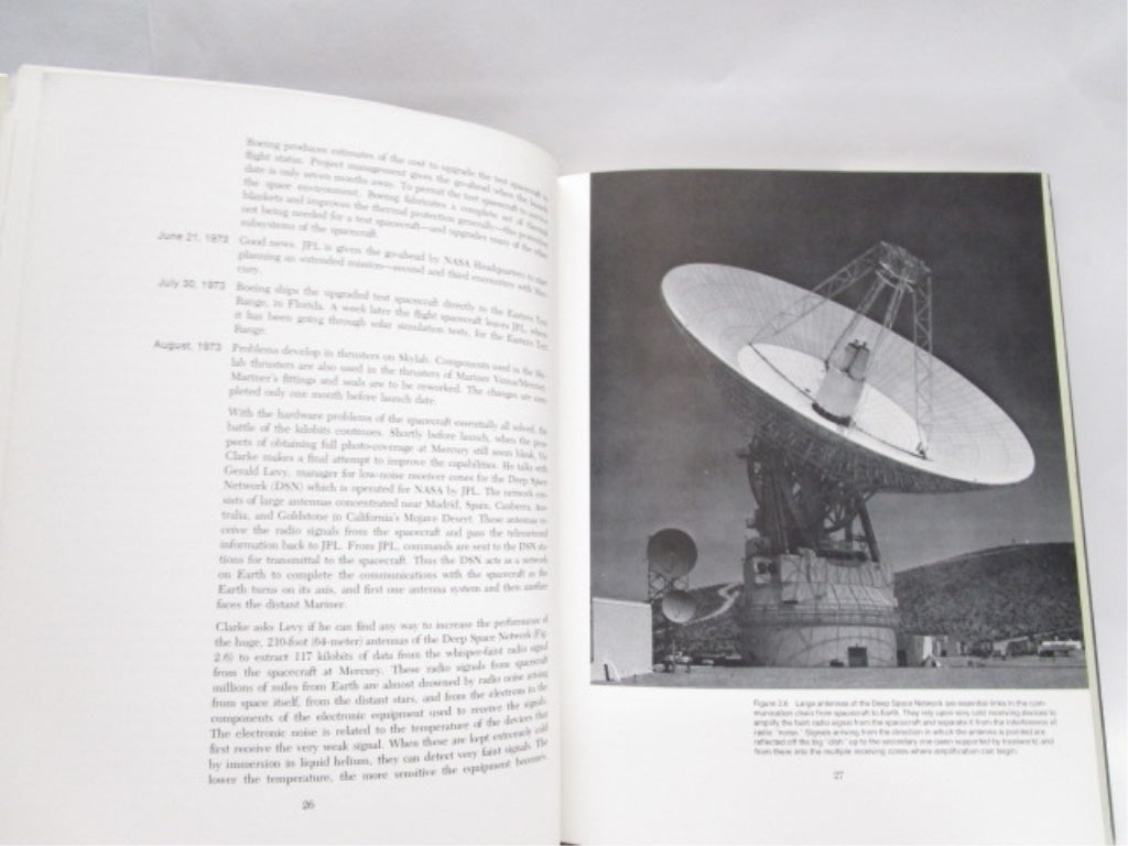 Flight to Mercury by Bruce C. Murray and Eric Burgess Hardcover with Dust Jacket - Unique Collectibles
