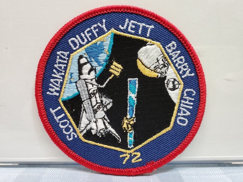 NASA 3" Patch 72 Duffy Jett Barry Chiao Wakata Scott - Unique Collectibles