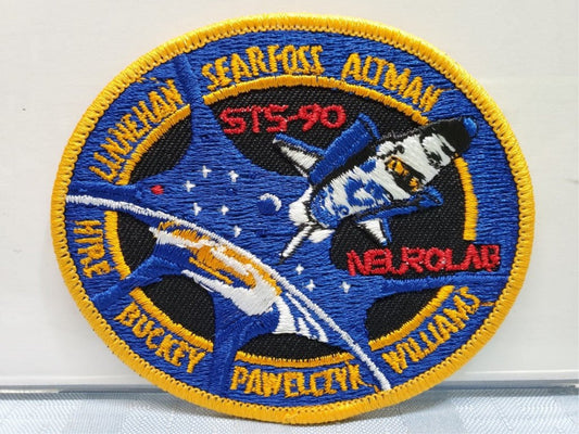 NASA Patch STS - 90 Neurolab Buckey Altman Williams Linnehan Hire + - Unique Collectibles