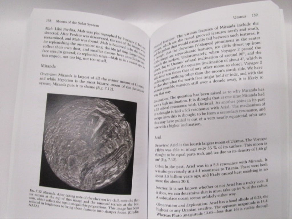 Moons of the Solar System Book by James Hall - Unique Collectibles