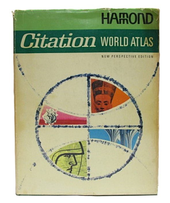 Citation World Atlas New Perspective Edition 1966 by Hammond - Unique Collectibles