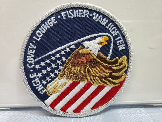 NASA Patch Covey Lounge Fisher Van Hoften Engle - Unique Collectibles