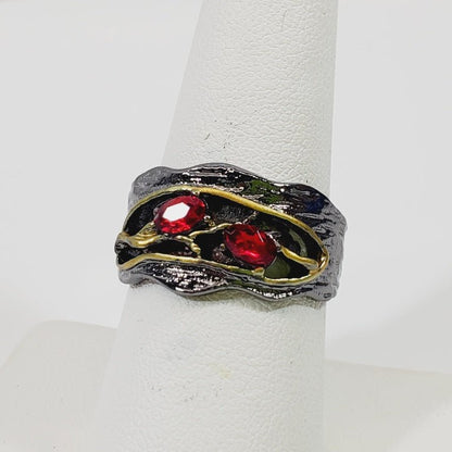 Gothic Style Ring Size 8 - Unique Collectibles