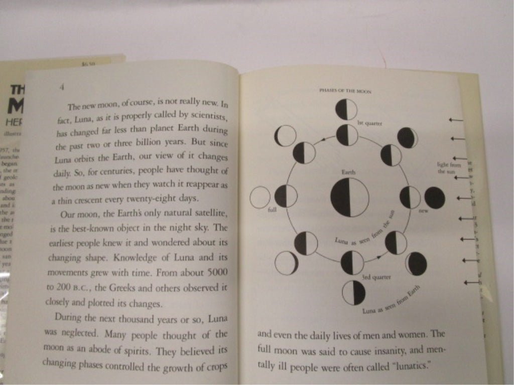 The New Moon Book 1980 by Herbert S. Zim - Unique Collectibles
