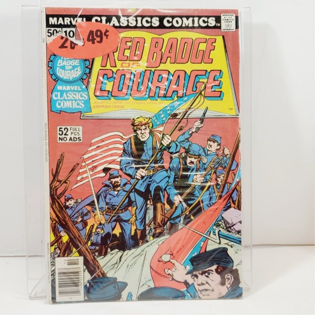 10 Red Badge of Courage Marvel Classics - Unique Collectibles
