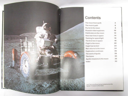 Man and the Moon 1979 Hardcover by John Becklake - Unique Collectibles