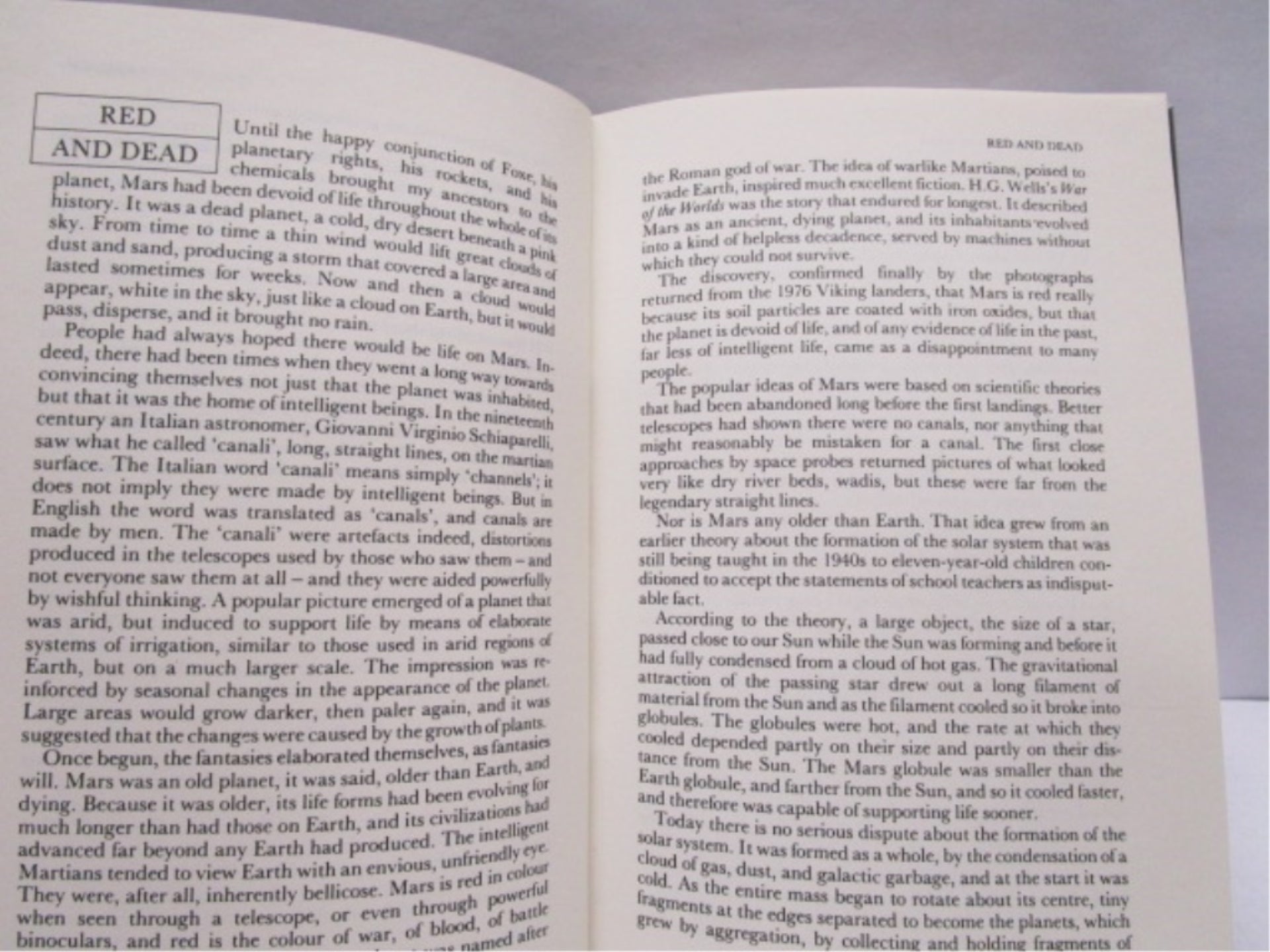 The Greening of Mars written by James Lovelock & Michael Allaby - Unique Collectibles