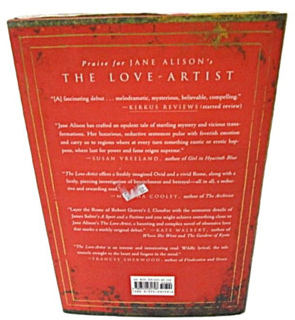 First Edition The Love Artist by Jane Allison 2001 - Unique Collectibles