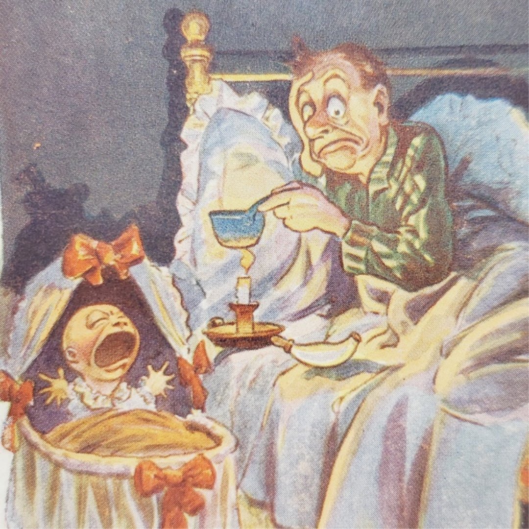 WWI Amusing Post Card Art by Dudley Buxton Postcard - Unique Collectibles