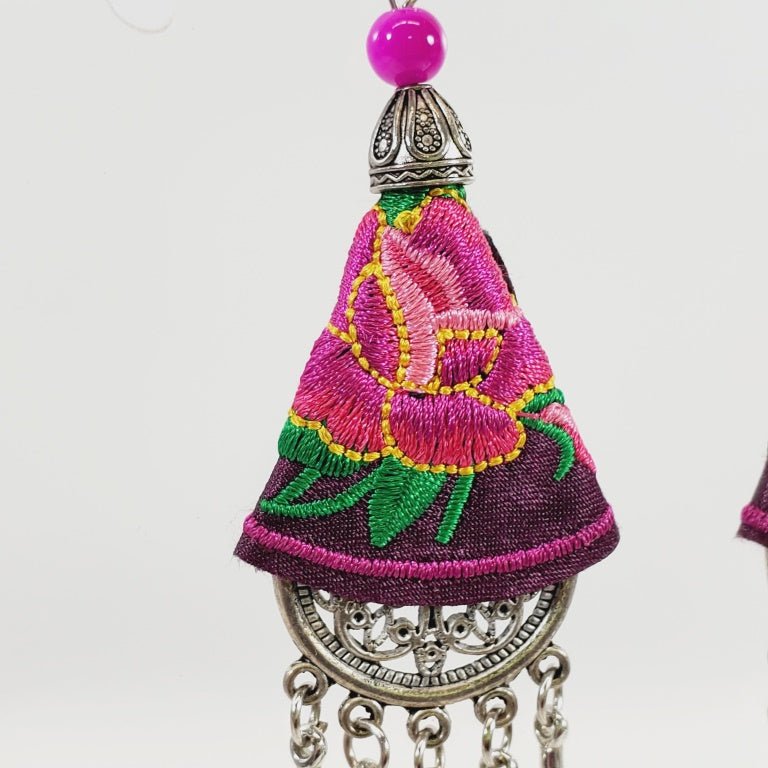 Asian Themed Earrings - Unique Collectibles