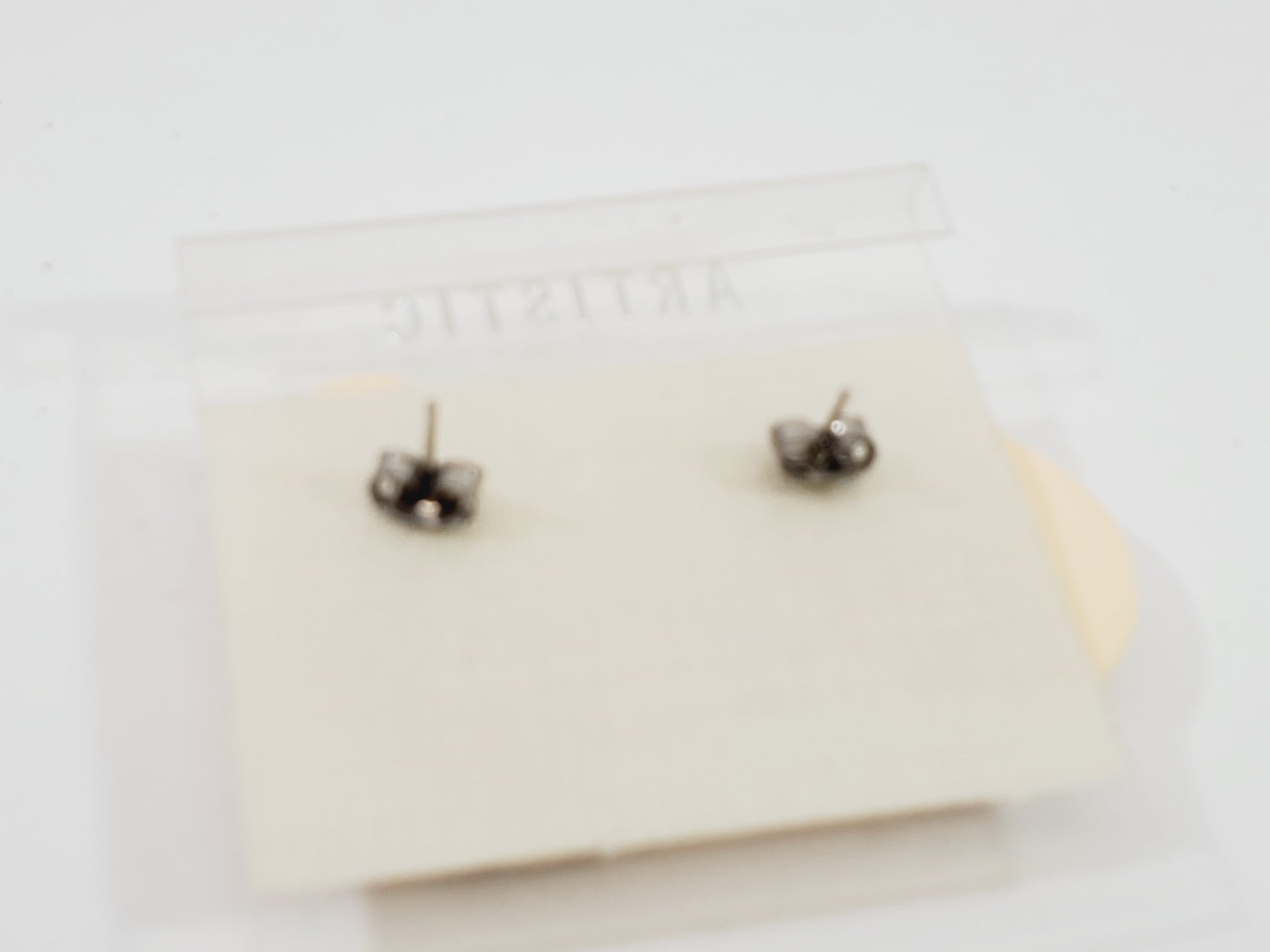 Vintage Pierced Earrings Still on Card - Unique Collectibles