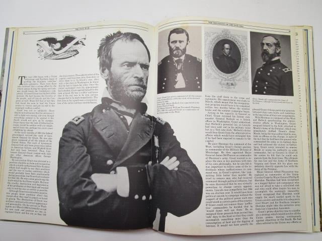 The Civil War Complete Military History Book 1981 By D Welsh - Unique Collectibles