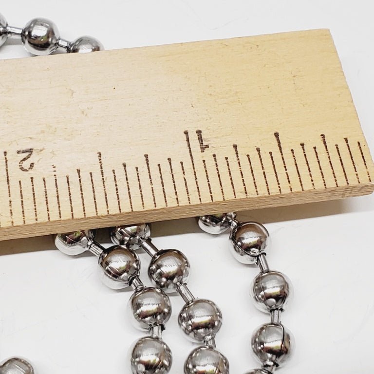 Stainless Steel Ball Chain Necklace 22" - Unique Collectibles