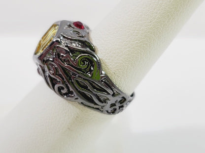 Monogrammed M Men's Ring Size 9 - Unique Collectibles