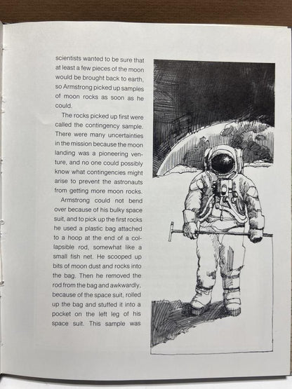 1972 BOOK Pieces of Another World Story of Moon Rocks by Franklyn M. Branley - Unique Collectibles
