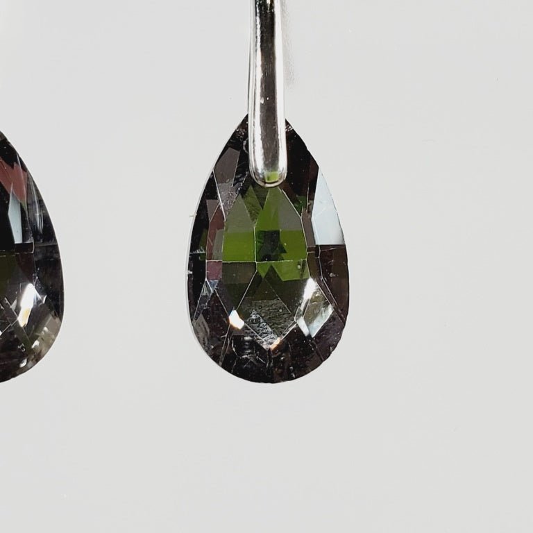 Black Crystal Earrings - Unique Collectibles
