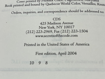 Secrets of The Code 1st Edition Da Vinci Code Dan Berstein - Unique Collectibles