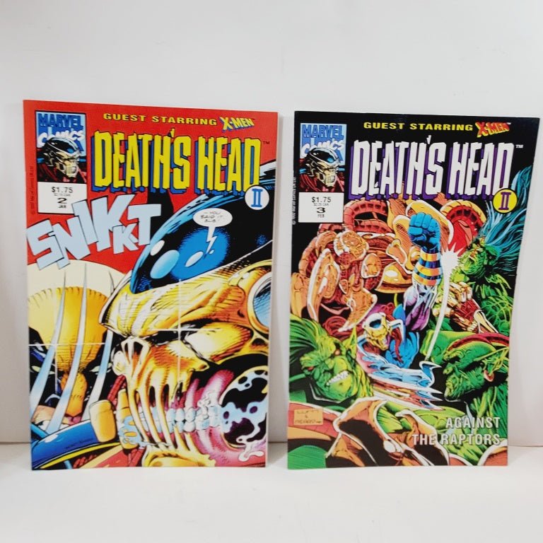 3 Issues of Death's Head Marvel Comics - Unique Collectibles