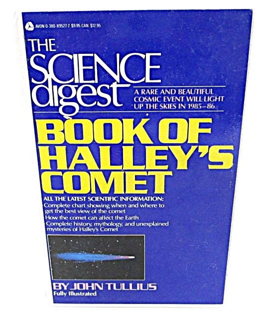 Science Digest Book of Halley's Comet by John Tullis - Unique Collectibles