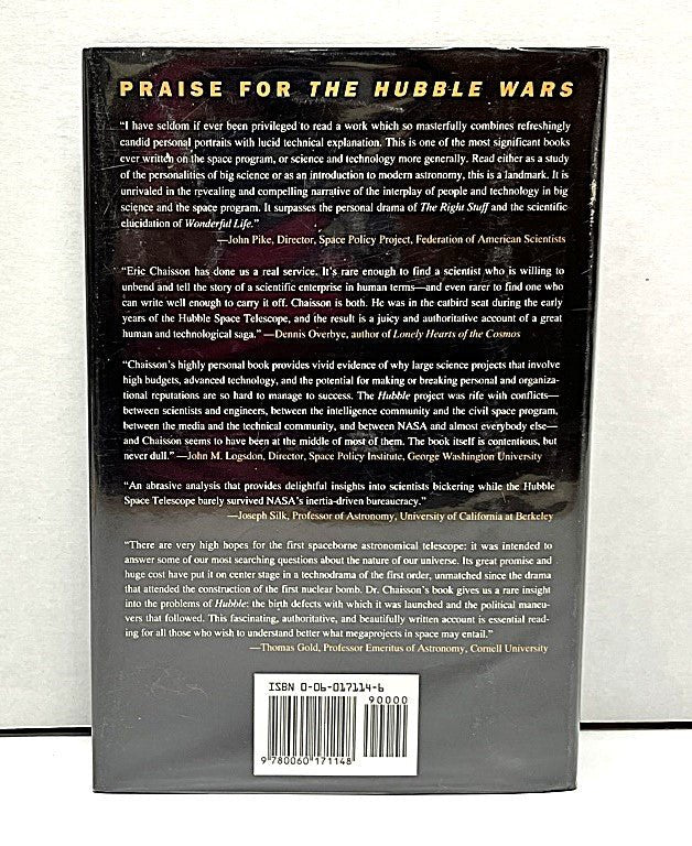 First Edition The Hubble Wars by Eric Chaisson - Unique Collectibles