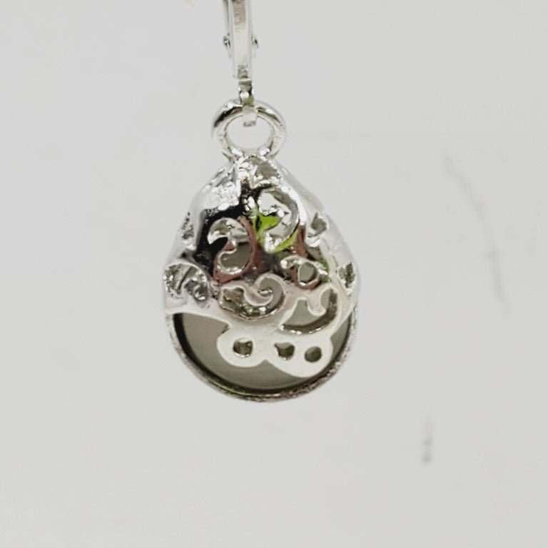 Butterfly Overlaid Earrings - Unique Collectibles