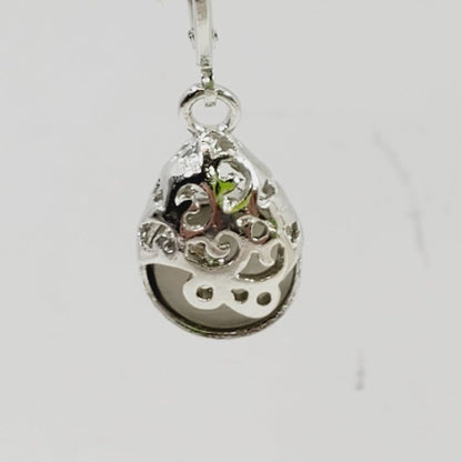 Butterfly Overlaid Earrings - Unique Collectibles
