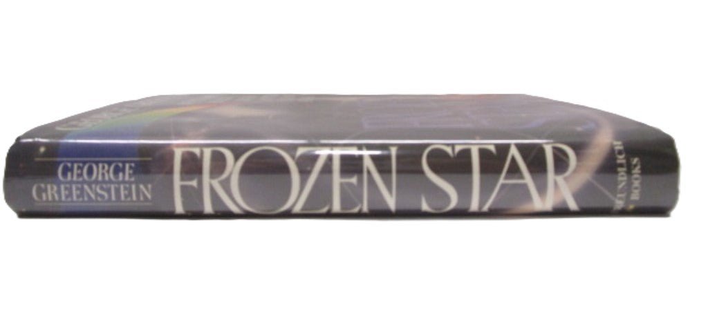 Frozen Star 1983 Book by George Greenstein - Unique Collectibles