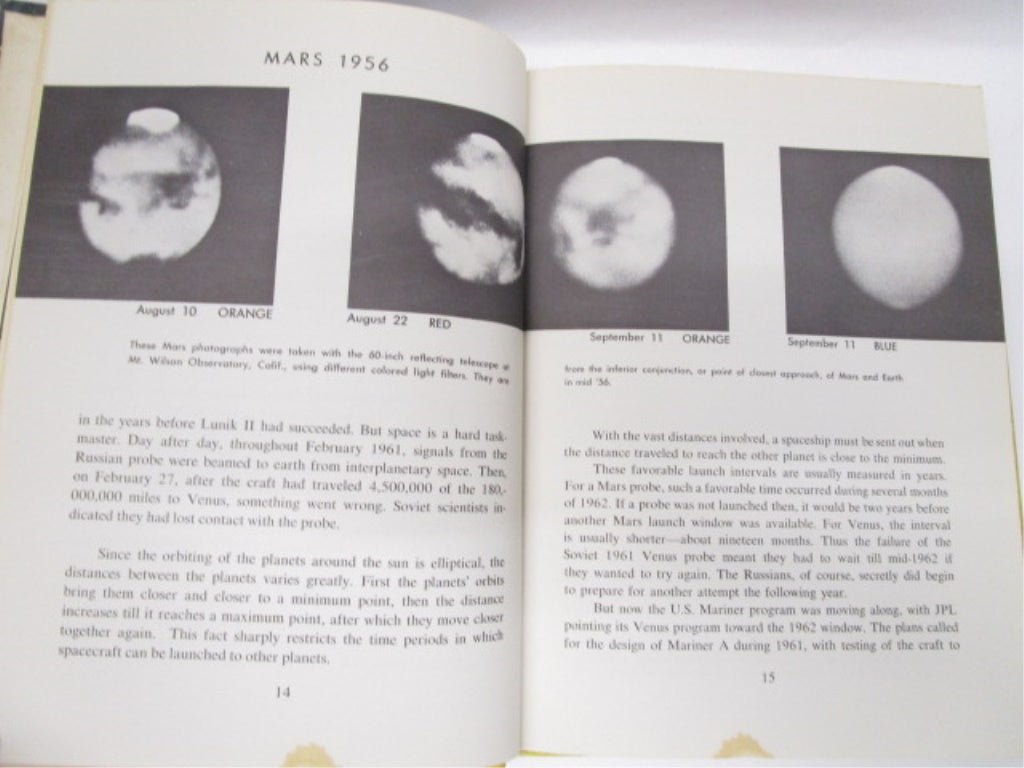 Project Mariner by Irwin Stambler and Gordon Ashmead, published in 1964 - Unique Collectibles