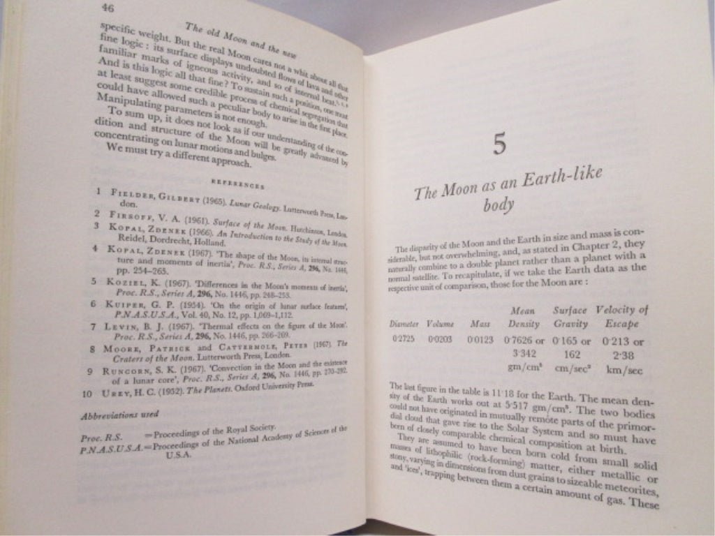 The Old Moon & the New 1969 by V. A. Firsoff - Unique Collectibles